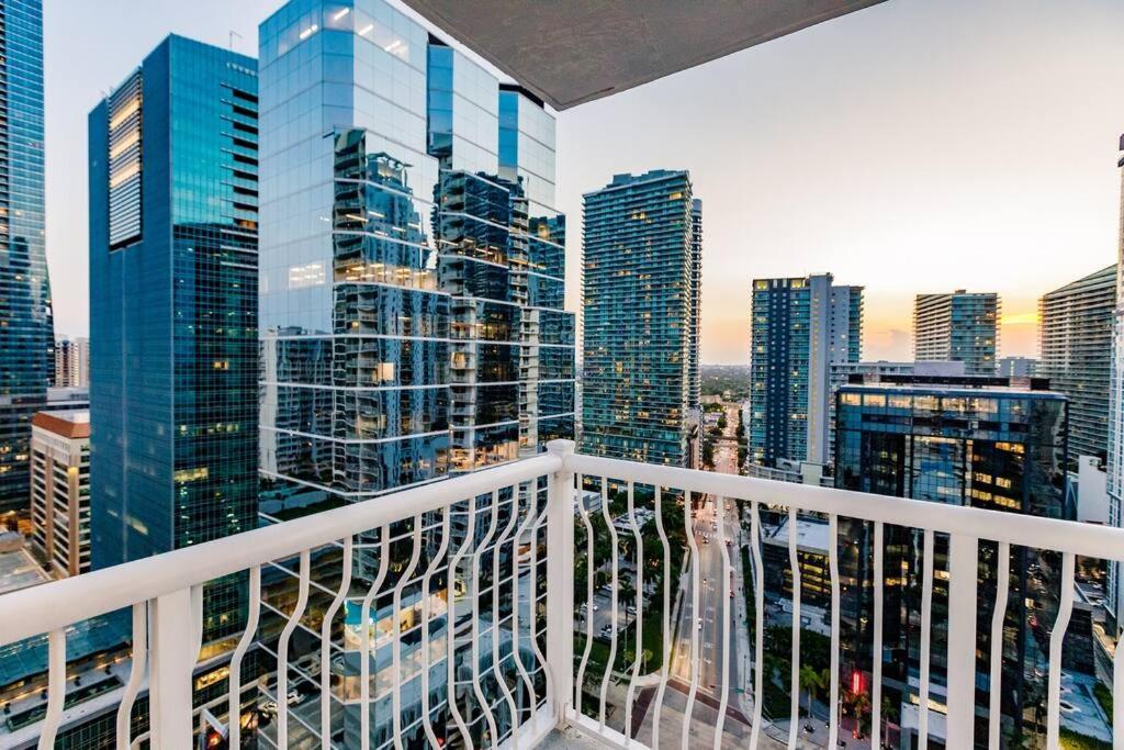 מיאמי Upscale Brickell 3 Bedroom With Water Views And Free Parking מראה חיצוני תמונה