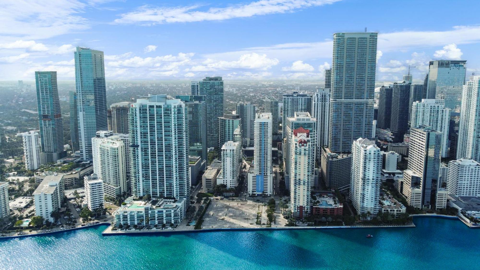 מיאמי Upscale Brickell 3 Bedroom With Water Views And Free Parking מראה חיצוני תמונה