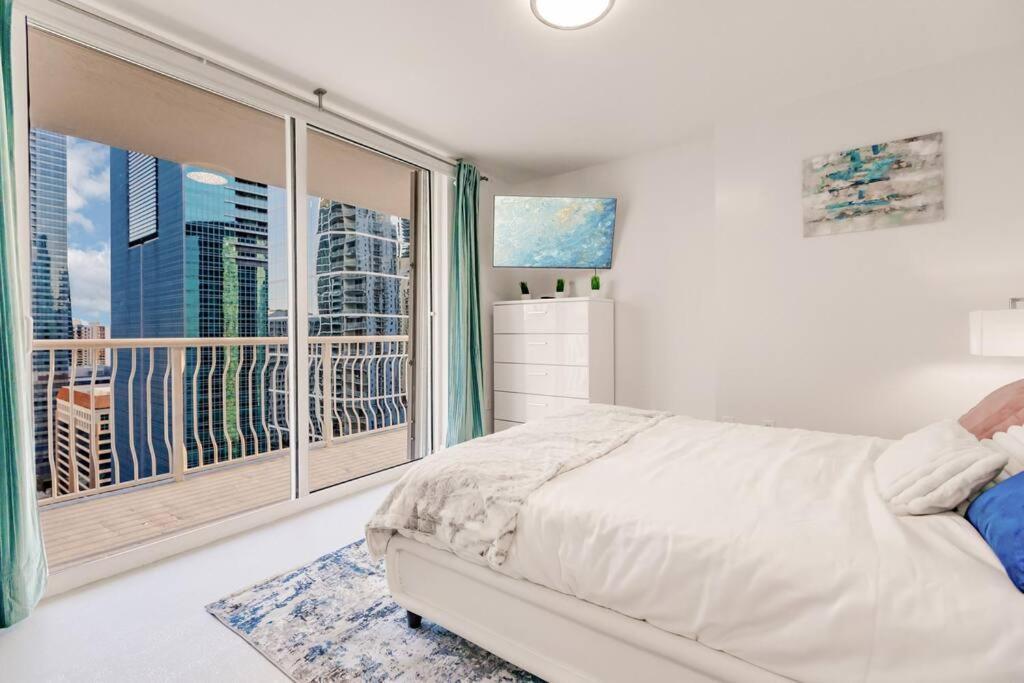 מיאמי Upscale Brickell 3 Bedroom With Water Views And Free Parking מראה חיצוני תמונה