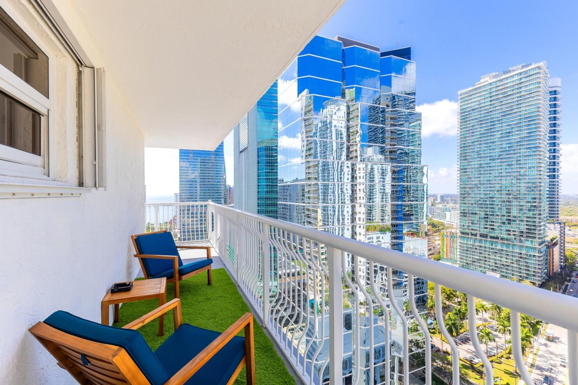 מיאמי Upscale Brickell 3 Bedroom With Water Views And Free Parking מראה חיצוני תמונה